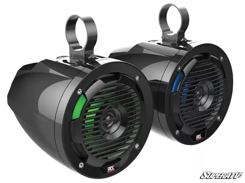 MTX MUD65PL UTV SPEAKERS WITH LED LIGHTS