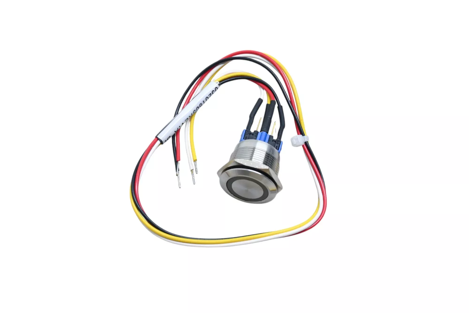 NPI 03201605 22mm Blue Lense Assembly Switch NOS