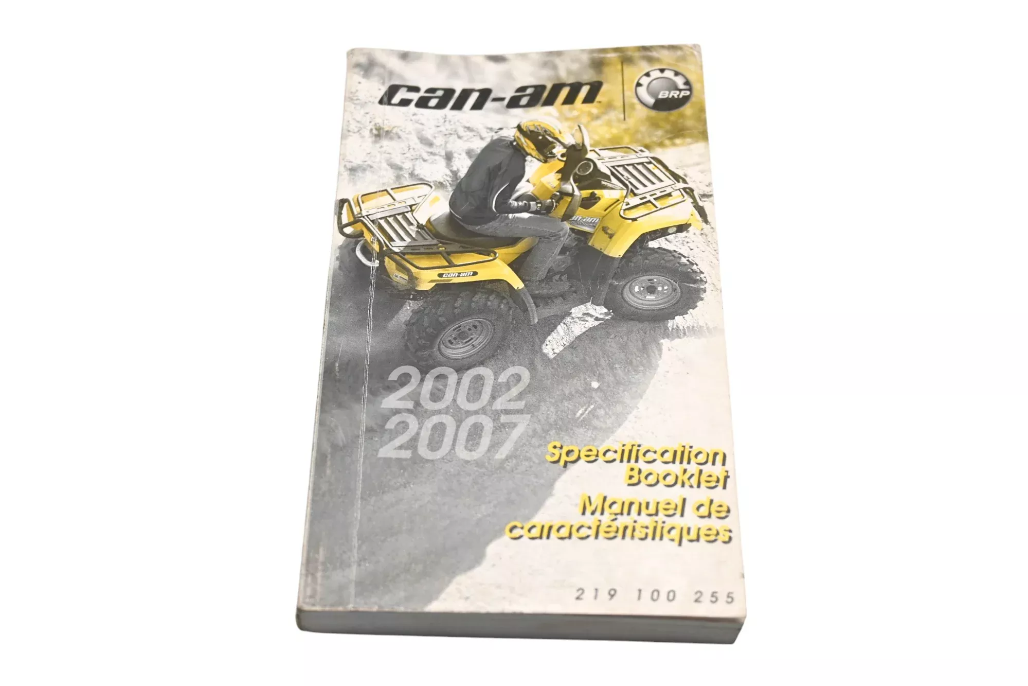 OEM Can-Am 219100255 2002 - 2007 Specification Booklet
