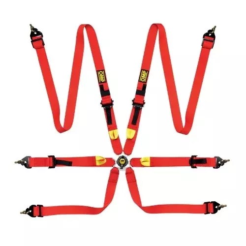 OMP First 2 Racing Harness 6 Pt
