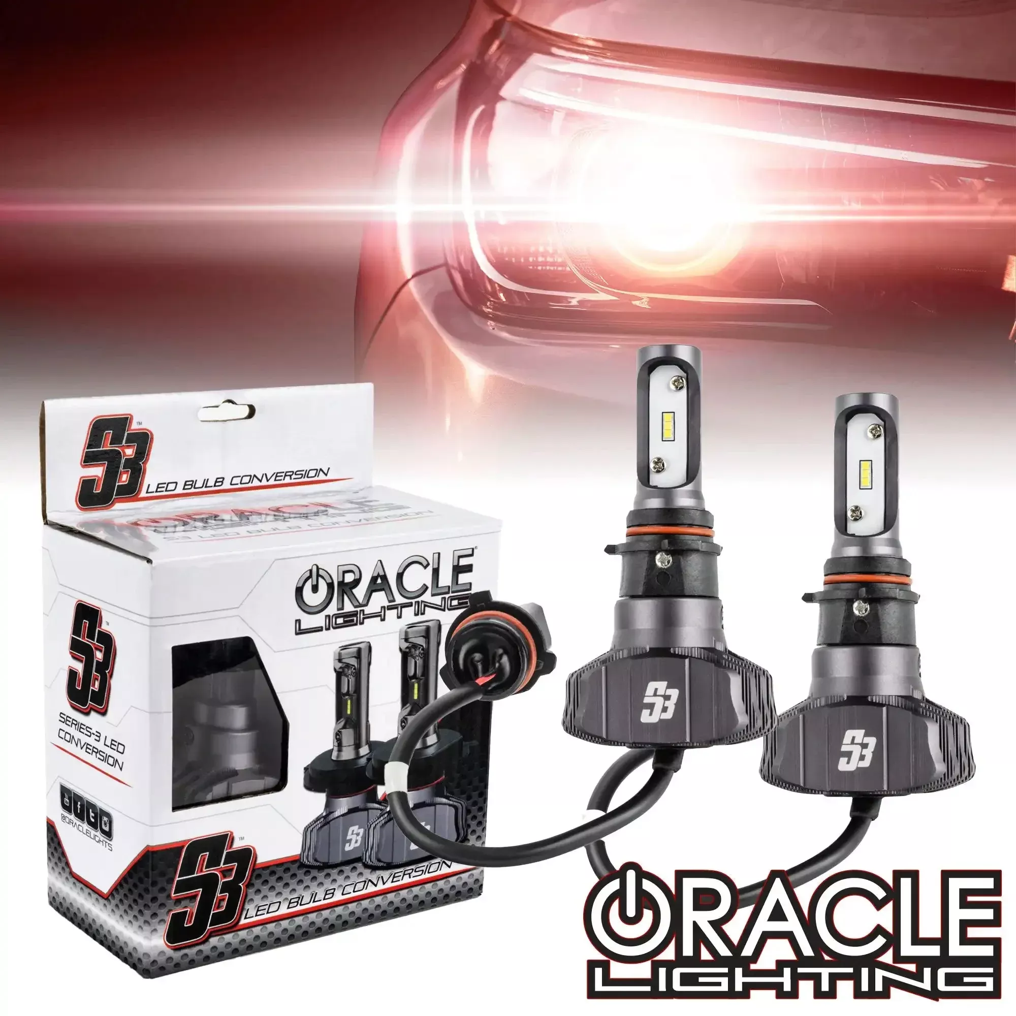 Oracle Lighting S5249-001 P13W - S3 LED Headlight Bulb Conversion Kit - 6000K