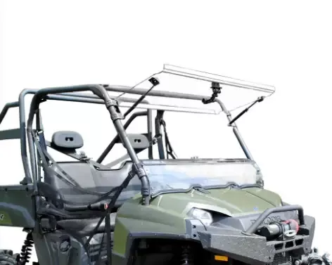 POLARIS RANGER 800 SCRATCH RESISTANT FLIP WINDSHIELD