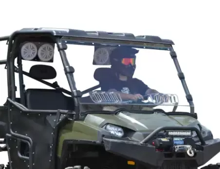 POLARIS RANGER FULL-SIZE 570 SCRATCH RESISTANT VENTED FULL WINDSHIELD