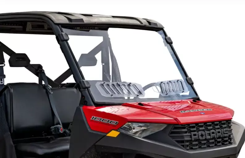 POLARIS RANGER XP 1000 SCRATCH RESISTANT VENTED FULL WINDSHIELD