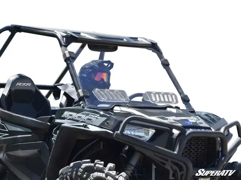 POLARIS RZR 900 SCRATCH RESISTANT VENTED FULL WINDSHIELD