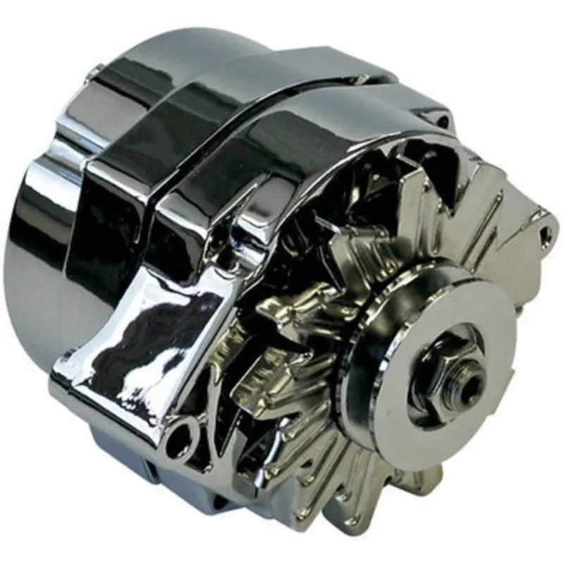 Proform 80-Amp Chrome Alternator - GM 1-Wire