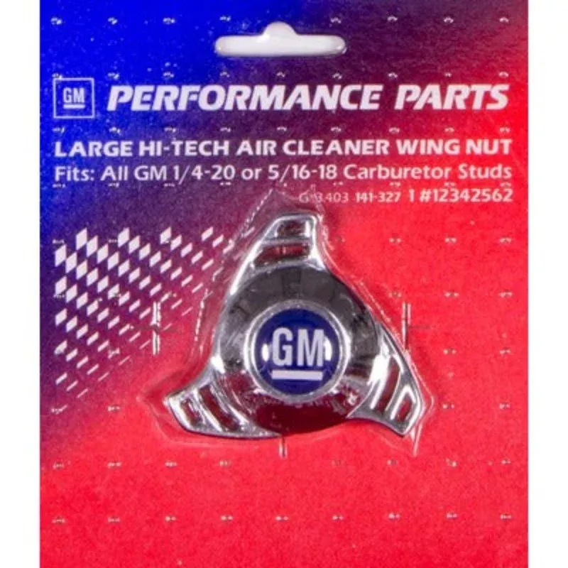 Proform Air Cleaner Center Nut Large Hi Tech GM Logo