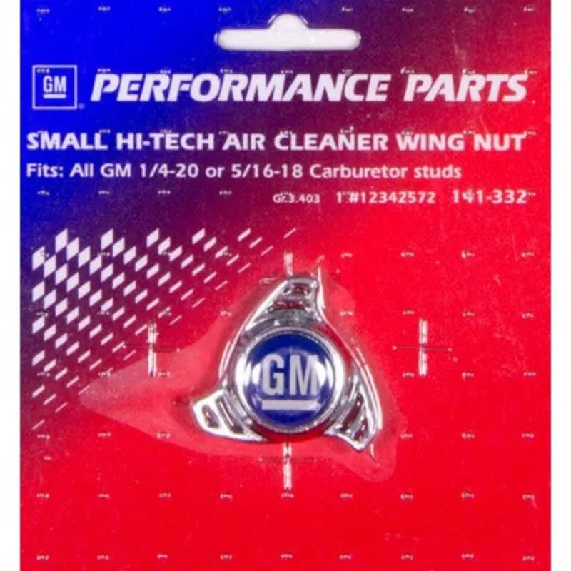 Proform Air Cleaner Center Nut Small Hi Tech GM Logo