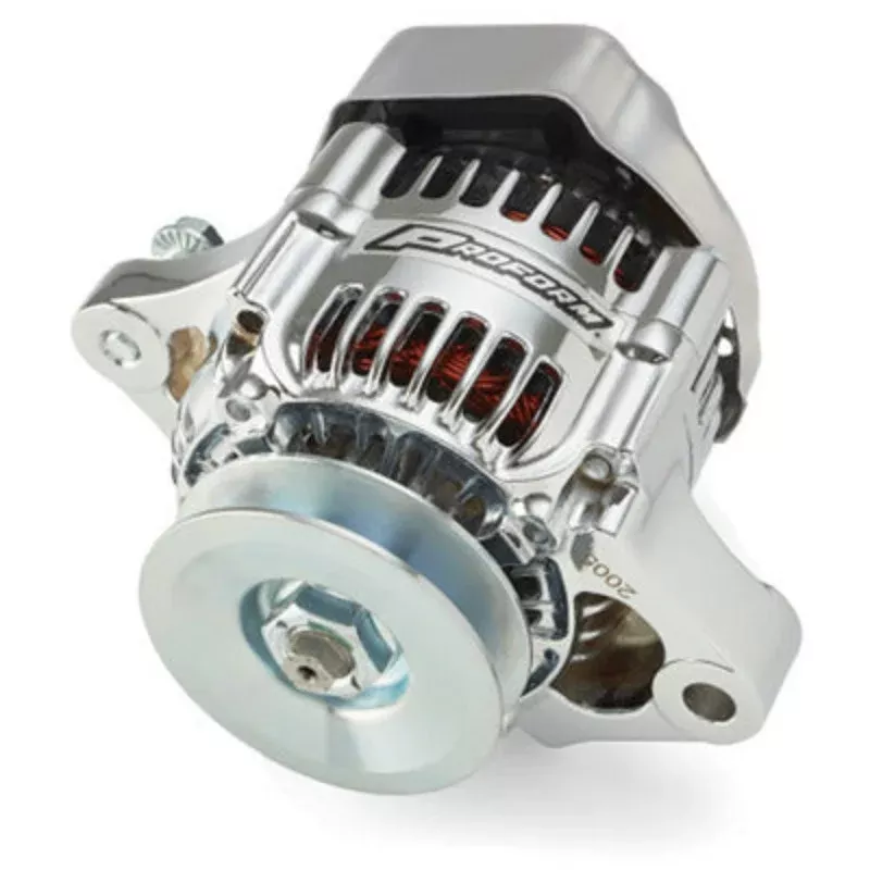 Proform Alternator Mini 50 Amp 1-Wire Chrome