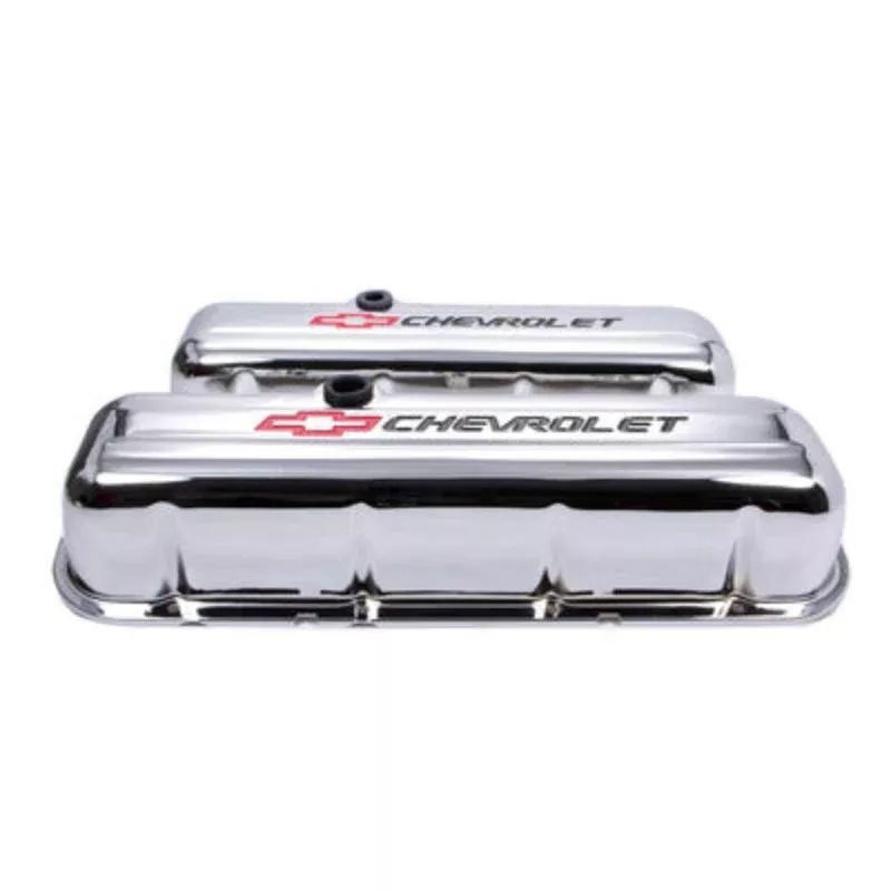 Proform Big Block Chevy (BBC) Chrome Valve Covers Tall w/Baffle