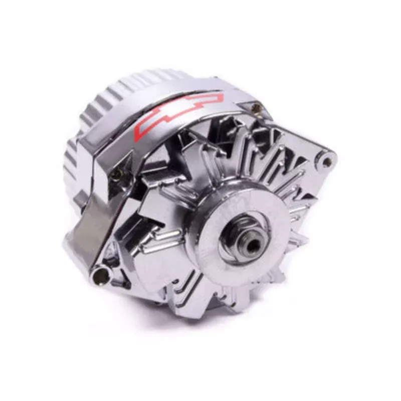 Proform Bowtie Chrome GM 100 Amp Alternator 1-Wire