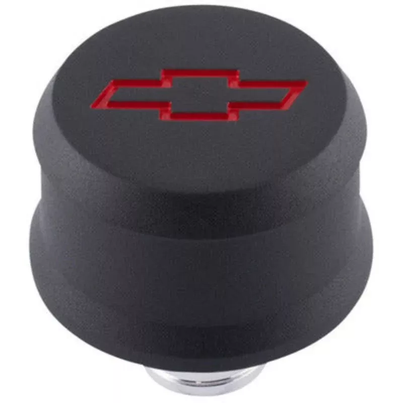Proform Bowtie Slant-Edge Breather Cap - Red Bowtie Logo