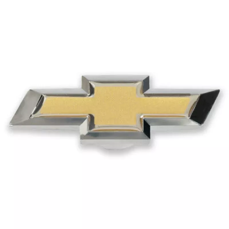 Proform Chevy Bowtie Air Cleaner Nut - Large Chrome/Gold