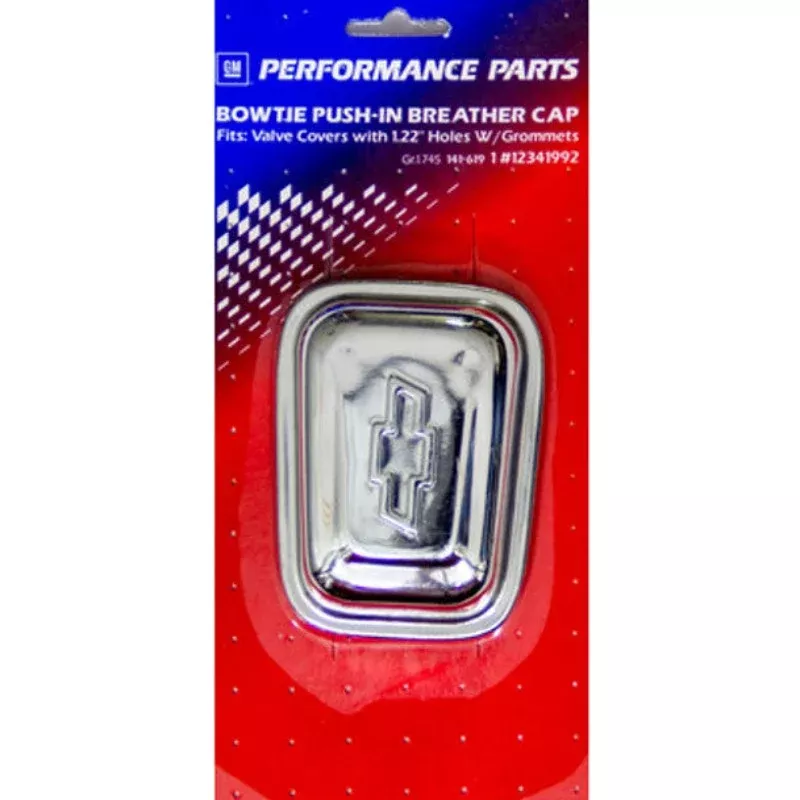Proform Chrome Push In Rectangle Valve Covers Breather