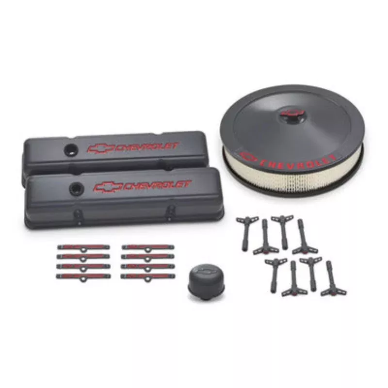 Proform Engine Dress-up Kit Shark Gray w/Bowtie Logo