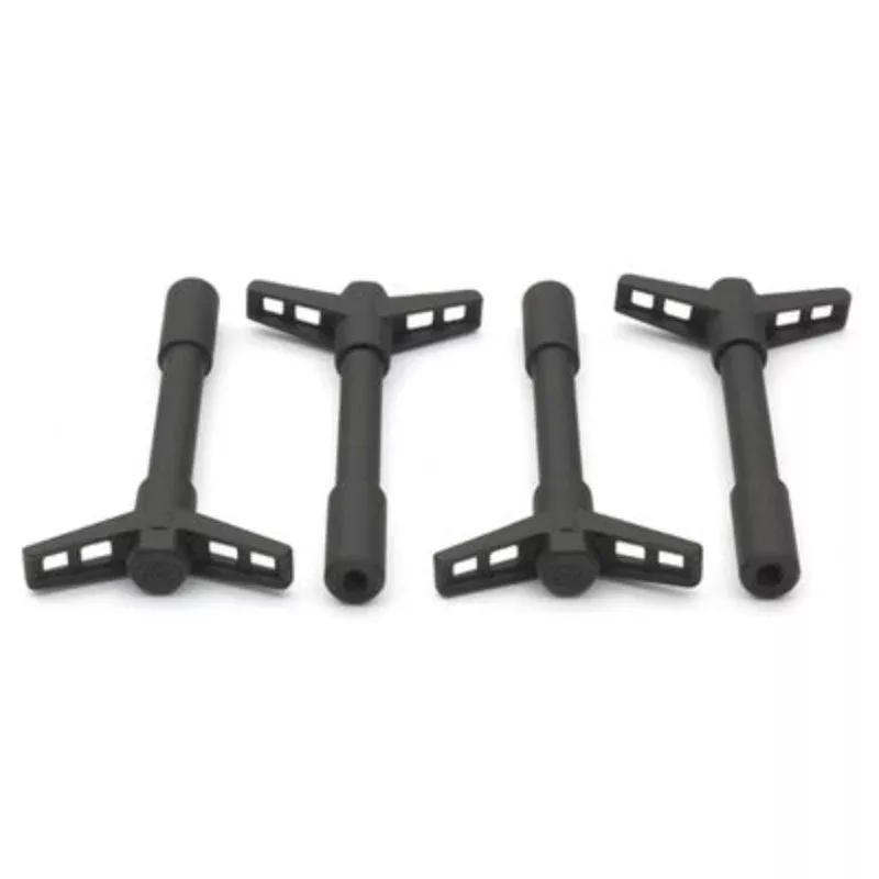 Proform Ford Valve Covers Wing Nuts Black Crinkle 4-Pack