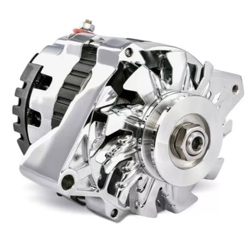 Proform GM CS130 160 Amp Alternator Chrome Finish
