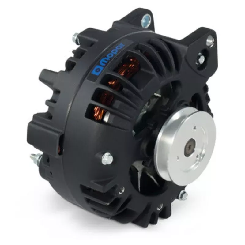 Proform Mopar Alternator 110 Amp, Black Finish