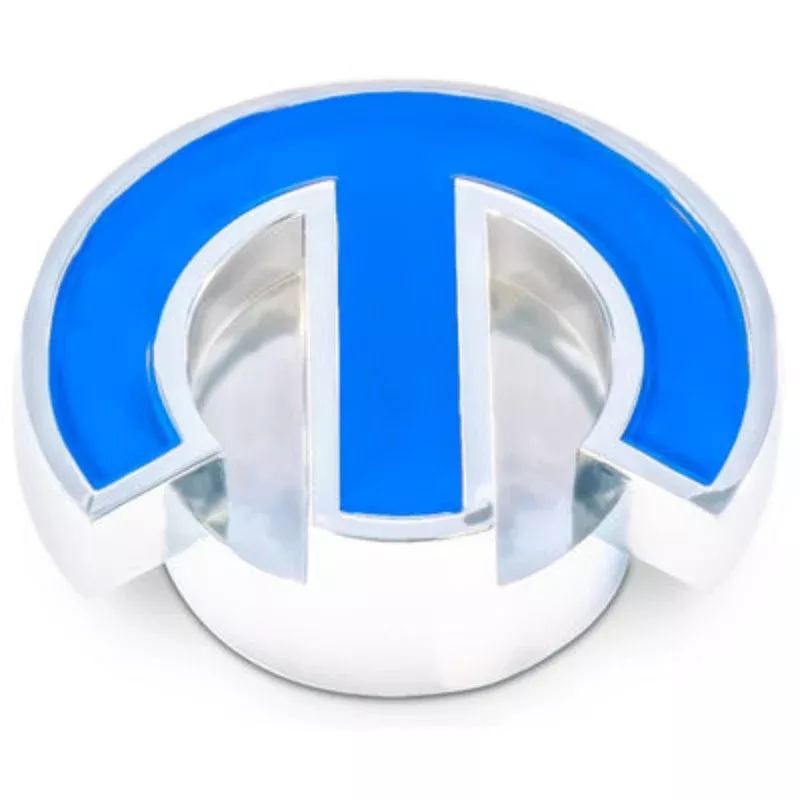 Proform Mopar Deluxe Air Cleaner Nut Chrome w/Blue Emblem