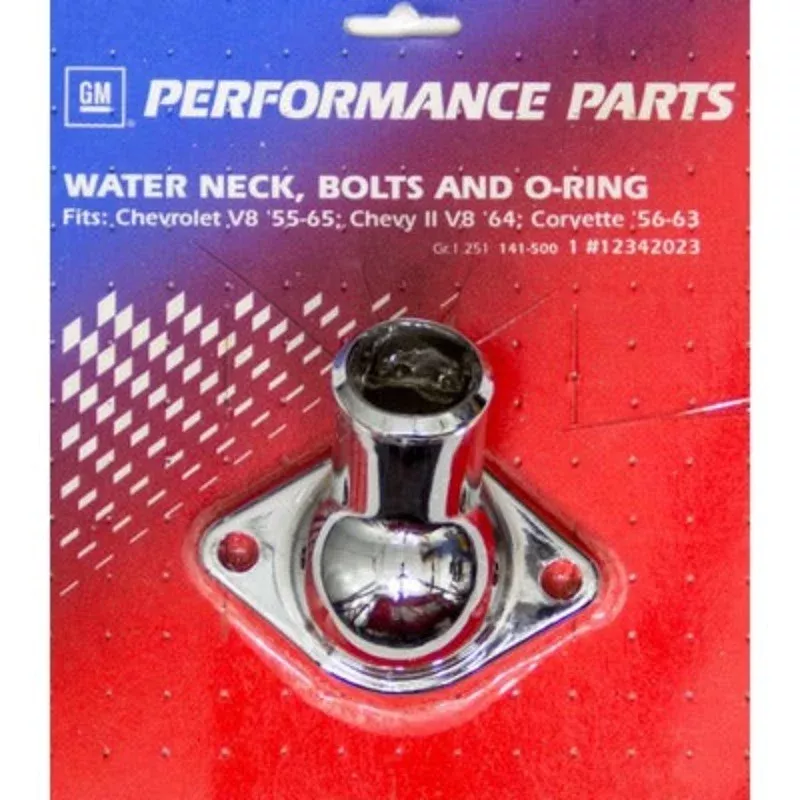Proform SBC/BBC Chrome O-Ring Water Neck