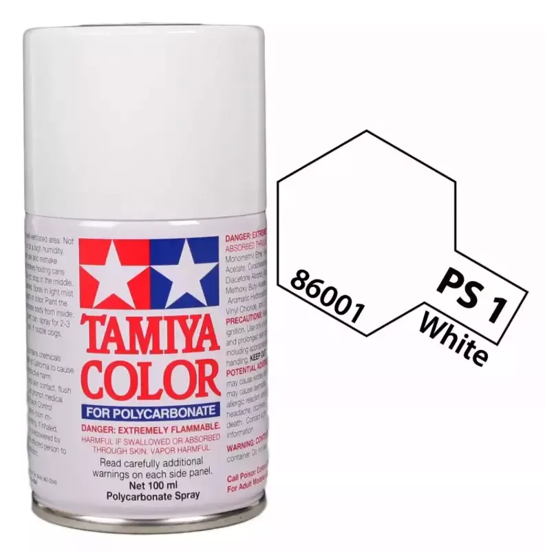 PS-1 White Paint, 100ml Spray Can