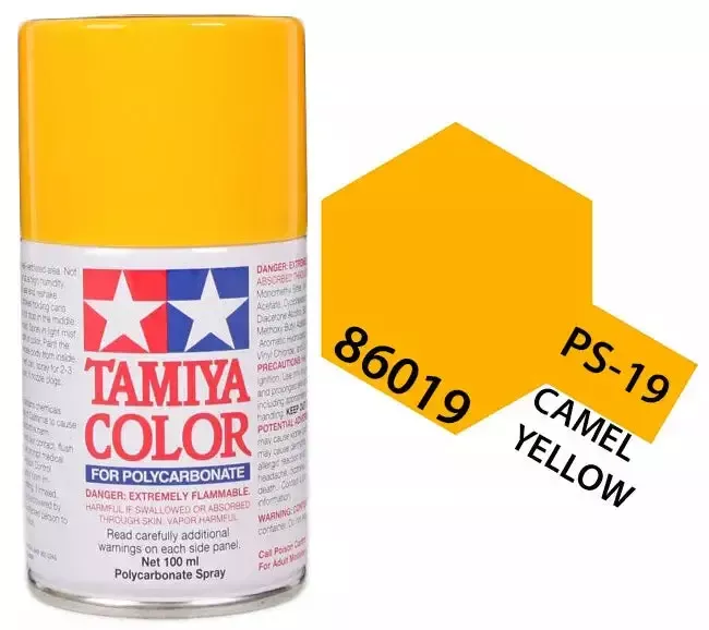 PS-19 Camel Yellow Paint, 100ml Spray Can