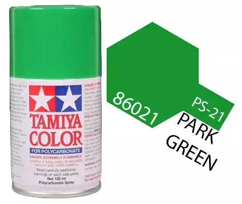 PS-21 Park Green Paint, 100ml Spray Can