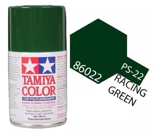 PS-22 Racing Green Paint, 100ml Spray Can