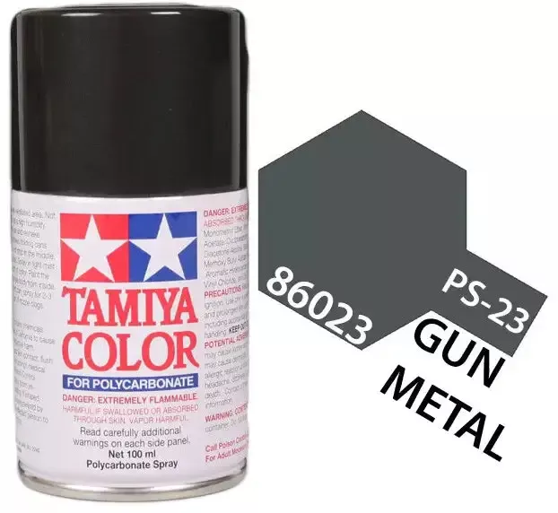 PS-23 Gun Metal Paint, 100ml Spray Can