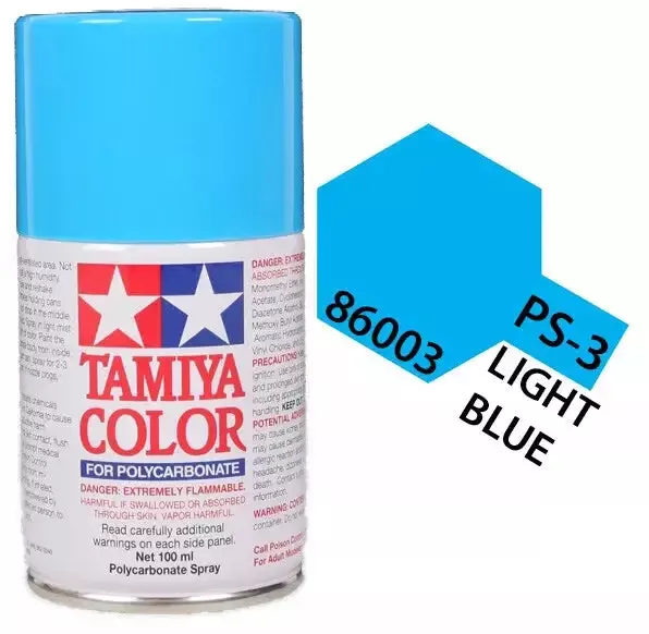 PS-3 Light Blue Paint, 100ml Spray Can