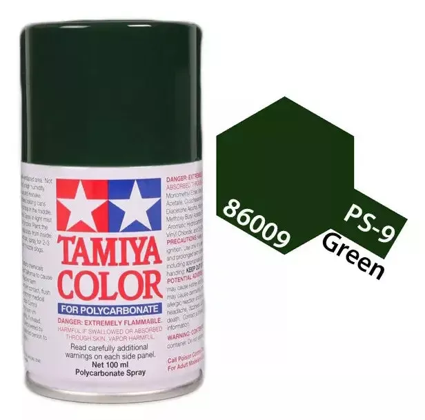 PS-9 Green Paint, 100ml Spray Can