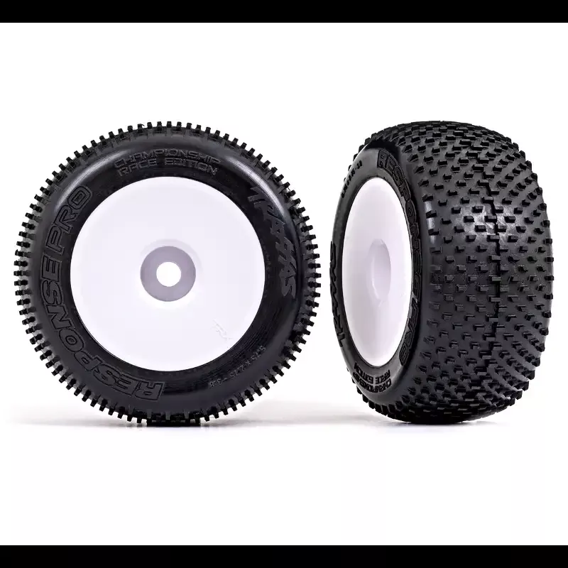 ResponseTires/ Wheels White Dish (2): F/R