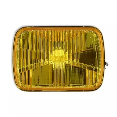 RetroBright Headlight LED Sealed 5x7 Rectangle Yellow