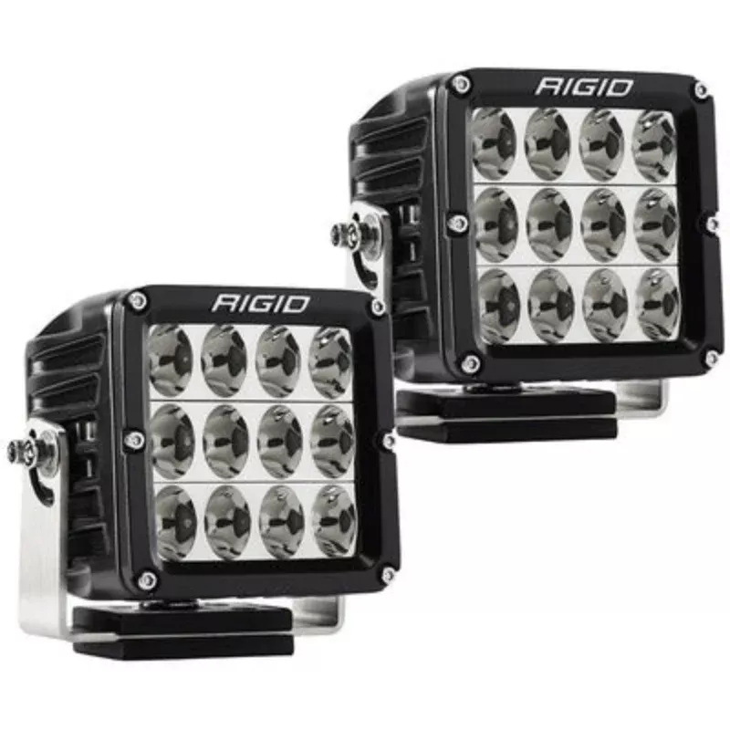 Rigid D-XL Pro Driving Light Pair Black 322613