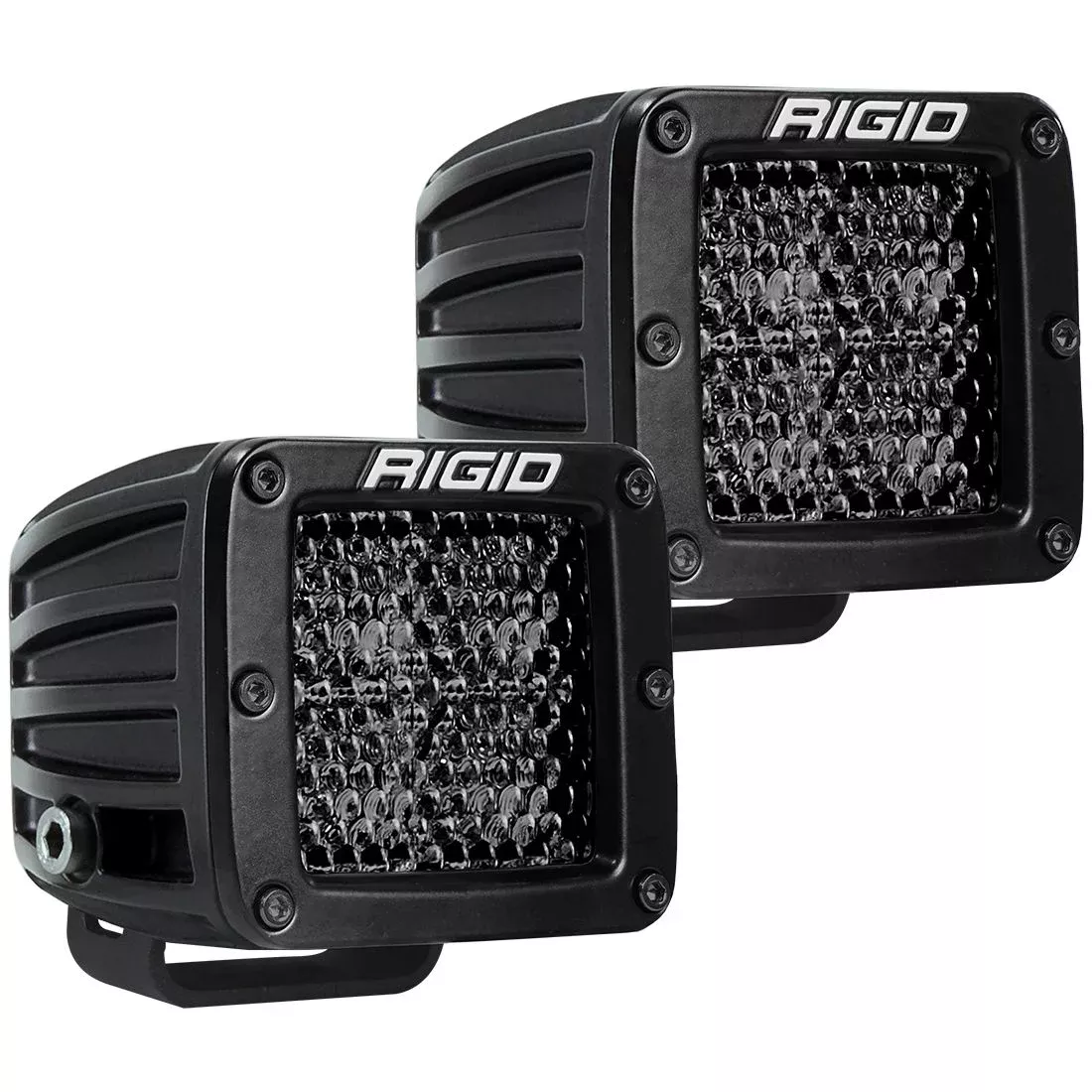 RIGID Industries 202513BLK D-SERIES PRO SPOT DIFFUSED MIDNIGHT SURFACE MOUNT