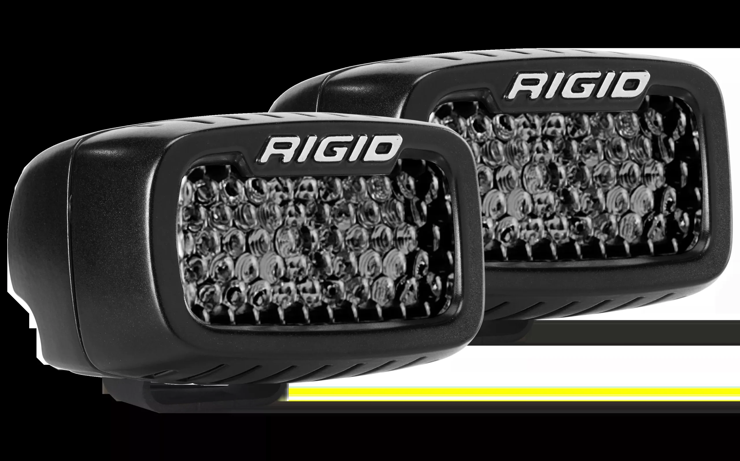 RIGID Industries 902513BLK SR-M SERIES PRO SPOT DIFFUSED MIDNIGHT SURFACE MOUNT