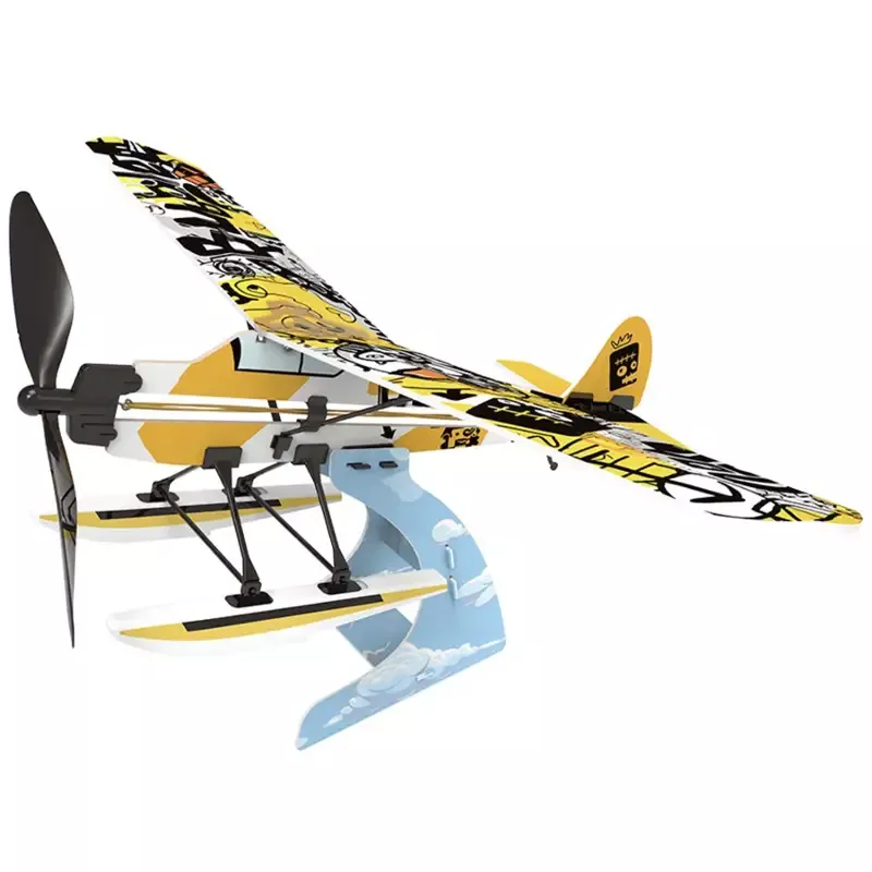 Rubber Band Airplane Science – Seaplane