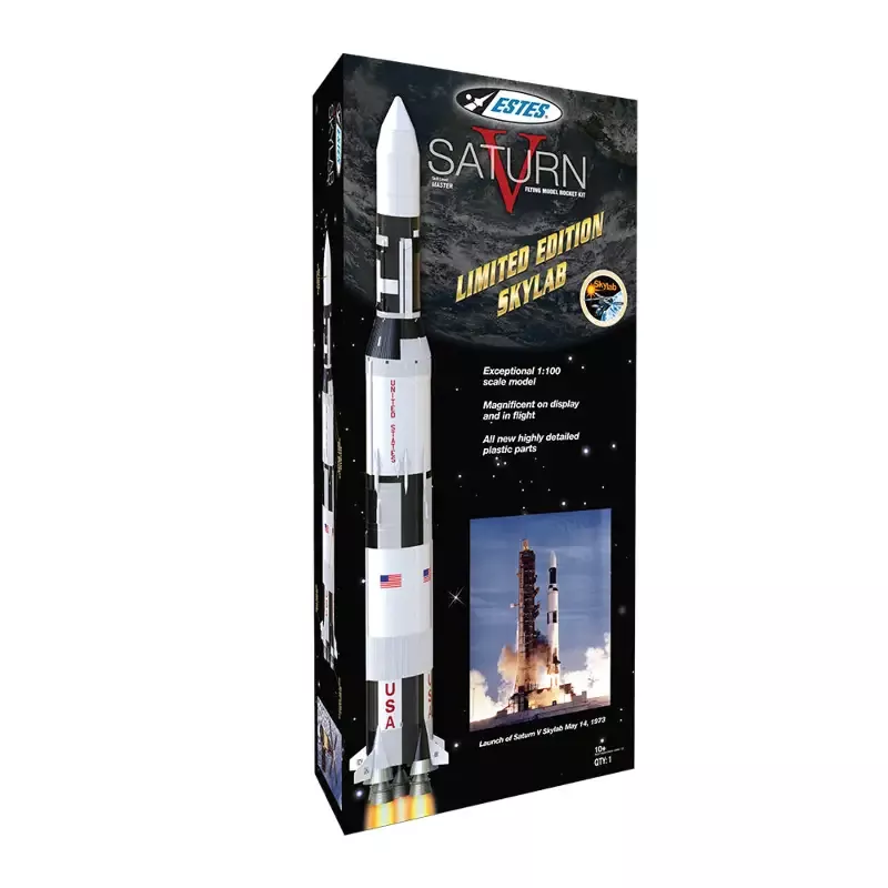 Saturn V Skylab Model Rocket Kit, Skill Level: Master