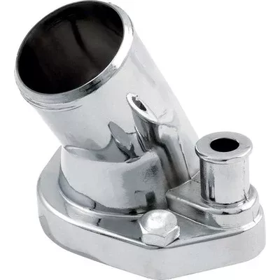 SBF Water Neck 45 Deg Chrome