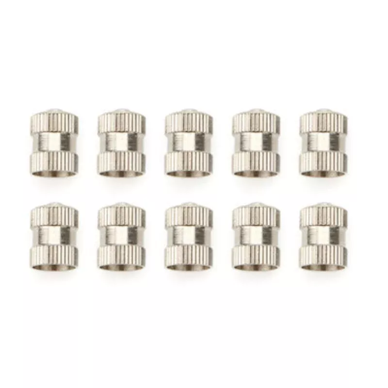 Shurtrax Valve Stem Cap, Stainless - Set of 10