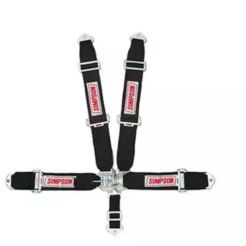 Simpson HANS Compatible Latch & Link Driver Restraint - 62" Pull-Up, Bolt-In/Wrap-Around
