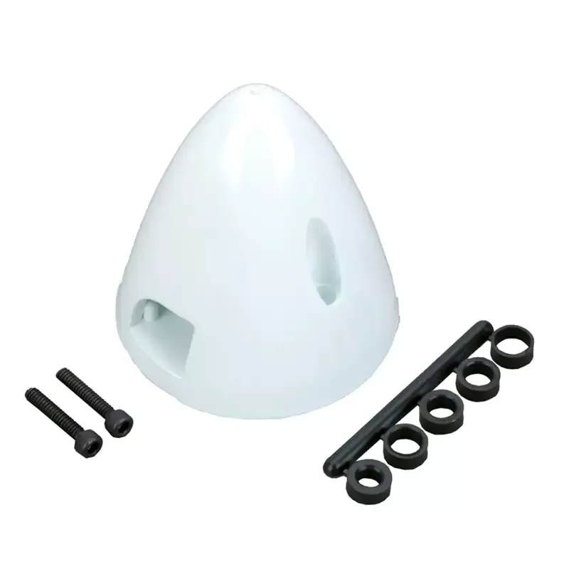Spinner, 4 Pin, 2-1/2″, White