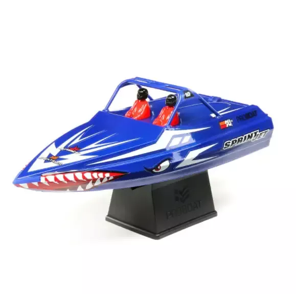 Sprintjet 9″ Self-Right Jet Boat RTR: Blue