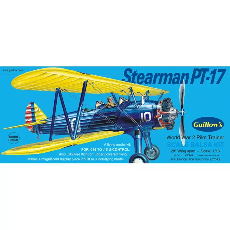 Stearman PT-17 Kit, 28″