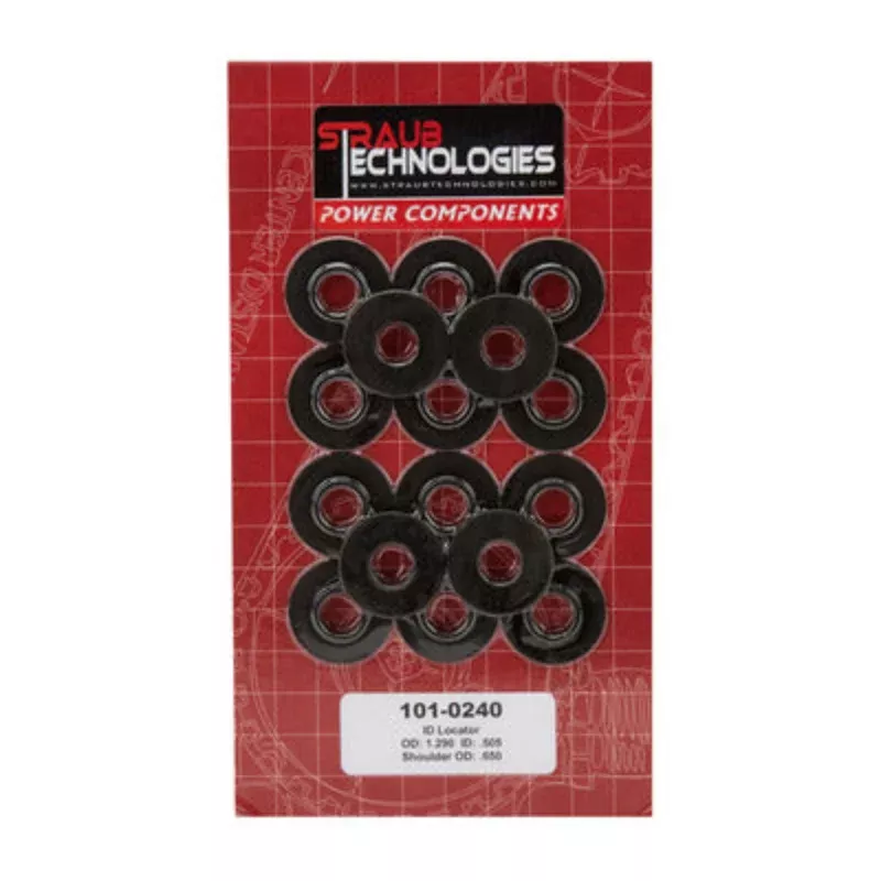Straub Technologies 1.290" Valve Spring Locators .505 ID (16pk)