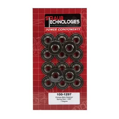 Straub Technologies Valve Spring Retainers 1.290 8mm 7-Deg 16pk