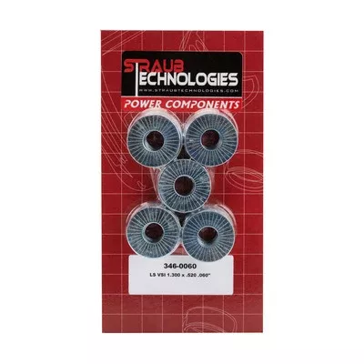 Straub Technologies Valve Spring Shims 50pk .060 GM LS Engines