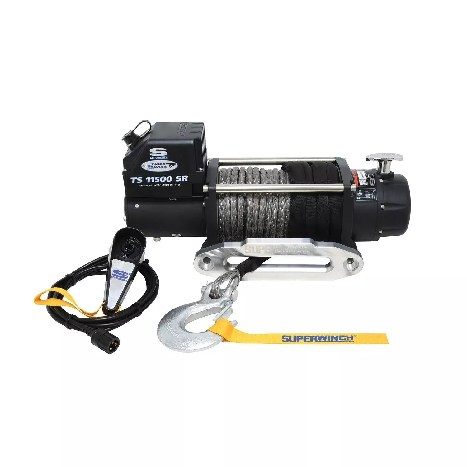 Superwinch 1511201 Tiger Shark 11500SR Winch