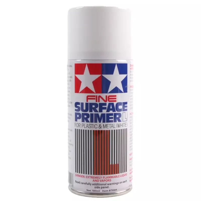 Surface Primer L White, 180ml Spray Can