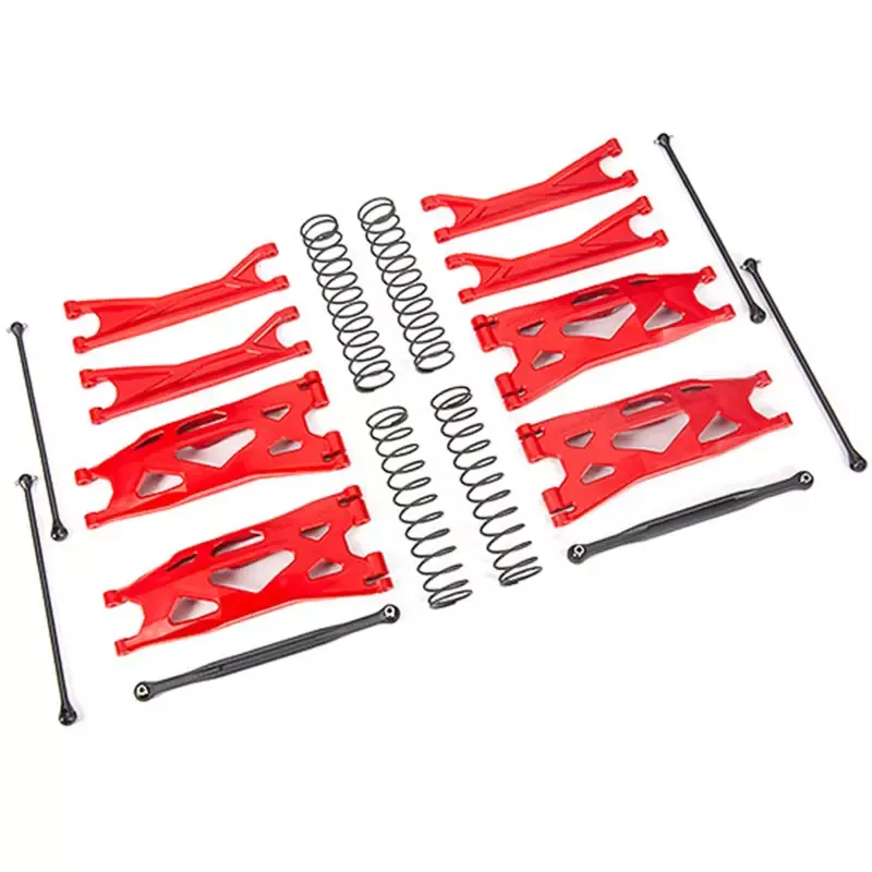 Suspension Kit, X-Maxx™ WideMaxx™, Red: 7895R